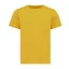 Tricou la baza gatului, Copii, maneca scurta, iqoniq, 2401E13181, Bumbac, Galben ochre, 9--10