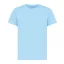 Tricou la baza gatului, Copii, maneca scurta, iqoniq, 2401E13182, Bumbac, Albastru sky, 11--12