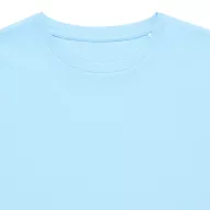  Tricou la baza gatului, Copii, maneca scurta, iqoniq, 2401E13187, Bumbac, Albastru sky, 9--10