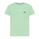 Tricou la baza gatului, Copii, maneca scurta, iqoniq, 2401E13188, Bumbac, Verde ice, 11--12