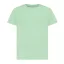 Tricou la baza gatului, Copii, maneca scurta, iqoniq, 2401E13189, Bumbac, Verde ice, 13--14