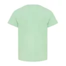 Tricou la baza gatului, Copii, maneca scurta, iqoniq, 2401E13189, Bumbac, Verde ice, 13--14