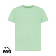   Tricou la baza gatului, Copii, maneca scurta, iqoniq, 2401E13190, Bumbac, Verde ice, 3--4