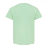   Tricou la baza gatului, Copii, maneca scurta, iqoniq, 2401E13190, Bumbac, Verde ice, 3--4