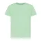 Tricou la baza gatului, Copii, maneca scurta, iqoniq, 2401E13191, Bumbac, Verde ice, 5--6