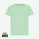 Tricou la baza gatului, Copii, maneca scurta, iqoniq, 2401E13193, Bumbac, Verde ice, 9--10