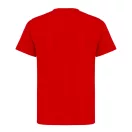 Tricou la baza gatului, Copii, maneca scurta, iqoniq, 2401E13196, Bumbac, Rosu, 3--4