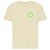 Tricou cu maneca scurta, la baza gatului, Casual, Copii, iqoniq, 2410E19372, Bumbac, Galben crem, 11--12