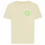 Tricou cu maneca scurta, la baza gatului, Casual, Copii, iqoniq, 2410E19372, Bumbac, Galben crem, 11--12