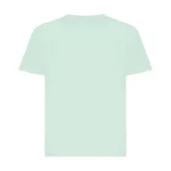   Tricou cu maneca scurta, la baza gatului, Casual, Copii, iqoniq, 2410E19379, Bumbac, Verde mint, 13--14