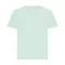 Tricou cu maneca scurta, la baza gatului, Casual, Copii, iqoniq, 2410E19379, Bumbac, Verde mint, 13--14