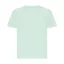 Tricou cu maneca scurta, la baza gatului, Casual, Copii, iqoniq, 2410E19379, Bumbac, Verde mint, 13--14