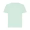 Tricou cu maneca scurta, la baza gatului, Casual, Copii, iqoniq, 2410E19380, Bumbac, Verde mint, 3--4