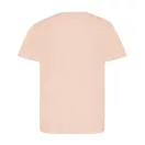 Tricou cu maneca scurta, la baza gatului, Casual, Copii, iqoniq, 2410E19384, Bumbac, Portocaliu peach, 11--12
