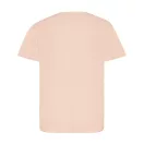 Tricou cu maneca scurta, la baza gatului, Casual, Copii, iqoniq, 2410E19386, Bumbac, Portocaliu peach, 3--4