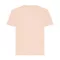 Tricou cu maneca scurta, la baza gatului, Casual, Copii, iqoniq, 2410E19388, Bumbac, Portocaliu peach, 7--8