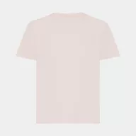   Tricou cu maneca scurta, la baza gatului, Casual, Copii, iqoniq, 2410E19368, Bumbac, Roz cloud, 3--4