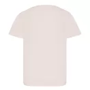 Tricou cu maneca scurta, la baza gatului, Casual, Copii, iqoniq, 2410E19368, Bumbac, Roz cloud, 3--4