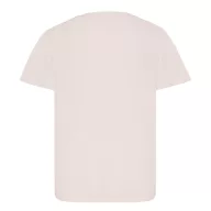   Tricou cu maneca scurta, la baza gatului, Casual, Copii, iqoniq, 2410E19368, Bumbac, Roz cloud, 3--4