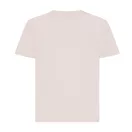 Tricou cu maneca scurta, la baza gatului, Casual, Copii, iqoniq, 2410E19369, Bumbac, Roz cloud, 5--6