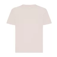   Tricou cu maneca scurta, la baza gatului, Casual, Copii, iqoniq, 2410E19370, Bumbac, Roz cloud, 7--8