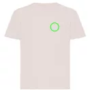 Tricou cu maneca scurta, la baza gatului, Casual, Copii, iqoniq, 2410E19370, Bumbac, Roz cloud, 7--8
