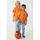 Tricou, Copii, 2502E10413, iqoniq, Bumbac, Portocaliu, 13--14