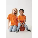 Tricou, Copii, 2502E10413, iqoniq, Bumbac, Portocaliu, 13--14