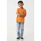 Tricou, Copii, 2502E10413, iqoniq, Bumbac, Portocaliu, 13--14