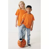 Tricou, Copii, 2502E10414, iqoniq, Bumbac, Portocaliu, 3--4