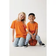 Tricou, Copii, 2502E10414, iqoniq, Bumbac, Portocaliu, 3--4