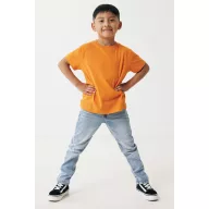 Tricou, Copii, 2502E10414, iqoniq, Bumbac, Portocaliu, 3--4