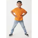 Tricou, Copii, 2502E10415, iqoniq, Bumbac, Portocaliu, 5--6