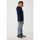 Hanorac cu gluga, Copii, 2502E10174, iqoniq, Bumbac, Albastru navy, 11--12