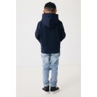 Hanorac cu gluga, Copii, 2502E10177, iqoniq, Bumbac, Albastru navy, 5--6