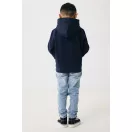 Hanorac cu gluga, Copii, 2502E10178, iqoniq, Bumbac, Albastru navy, 7--8