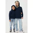 Hanorac cu gluga, Copii, 2502E10179, iqoniq, Bumbac, Albastru navy, 9--10