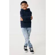   Hanorac cu gluga, Copii, 2502E10179, iqoniq, Bumbac, Albastru navy, 9--10