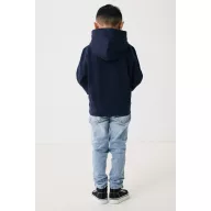   Hanorac cu gluga, Copii, 2502E10179, iqoniq, Bumbac, Albastru navy, 9--10