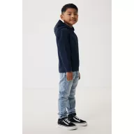   Hanorac cu gluga, Copii, 2502E10179, iqoniq, Bumbac, Albastru navy, 9--10