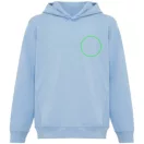 Hanorac cu gluga, Copii, 2502E10189, iqoniq, Bumbac, Albastru sky, 5--6