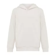  Hanorac cu gluga, Copii, 2502E10163, iqoniq, Bumbac, Alb ivory, 13--14