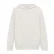 Hanorac cu gluga, Copii, 2502E10167, iqoniq, Bumbac, Alb ivory, 9--10