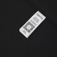 Tricou 42FEB234184, Iqoniq Bryce, Bumbac, Unisex, Negru, XXS