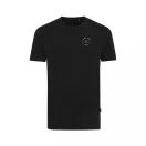 Tricou 42FEB234184, Iqoniq Bryce, Bumbac, Unisex, Negru, XXS