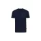 Tricou la baza gatului, Unisex, maneca scurta, iqoniq, 2401E13209, Bumbac, Albastru navy, 5XL