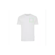   Tricou la baza gatului, Unisex, maneca scurta, iqoniq, 2401E13211, Bumbac, Alb, 5XL