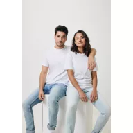 Tricou 42FEB234247, Iqoniq Bryce, Bumbac, Unisex, Alb, XXL