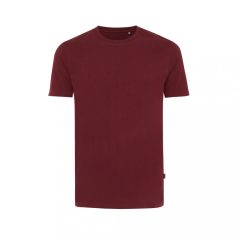   Tricou Barbati, 42FEB234200, Iqoniq Bryce, Bumbac, Unisex, Burgundy, XXS