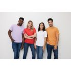 Tricou 42FEB234230, Iqoniq Bryce, Bumbac, Unisex, Rosu, XS
